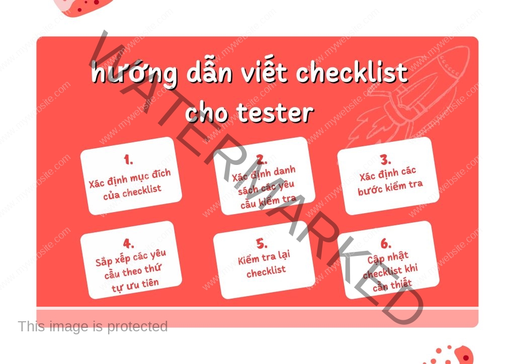 Hướng dẫn viết checklist cho tester