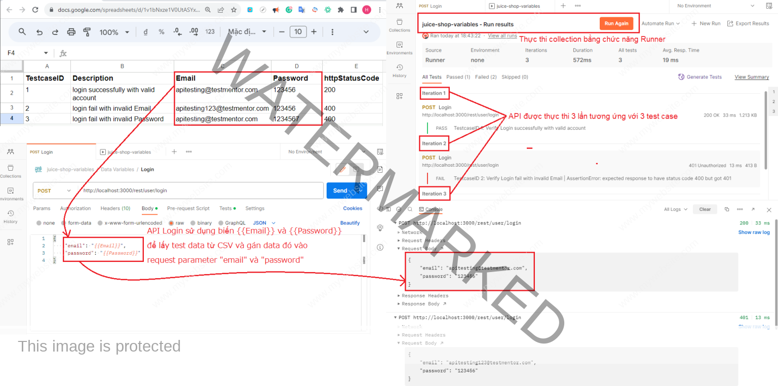Sử dụng biến trong POSTMAN: Cách tối ưu hóa kiểm thử API - Test Mentor